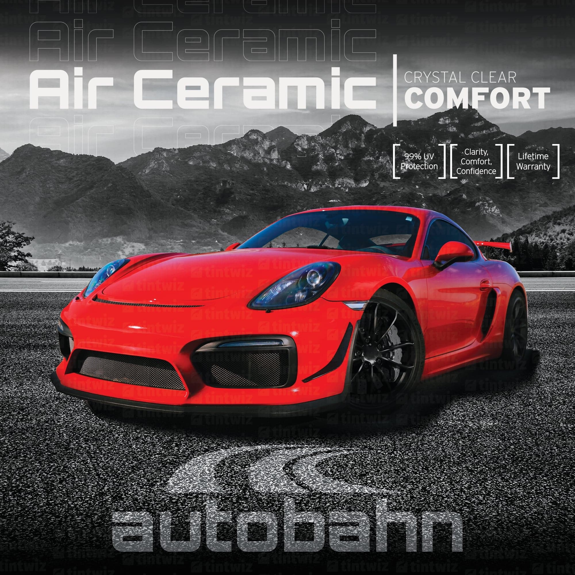 Autobahn Air Ceramic window tint specifications