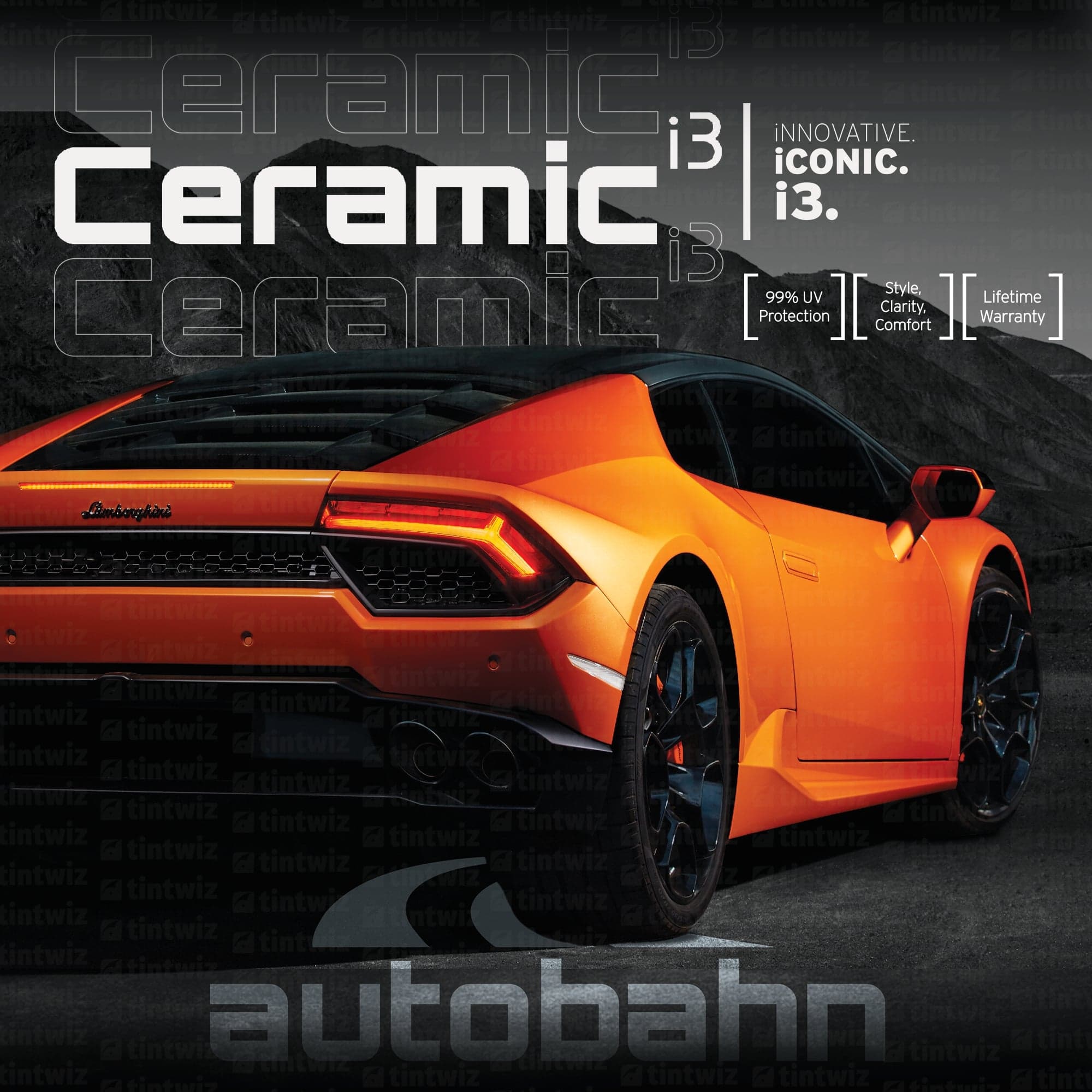Autobahn Ceramic i3 window tint specifications