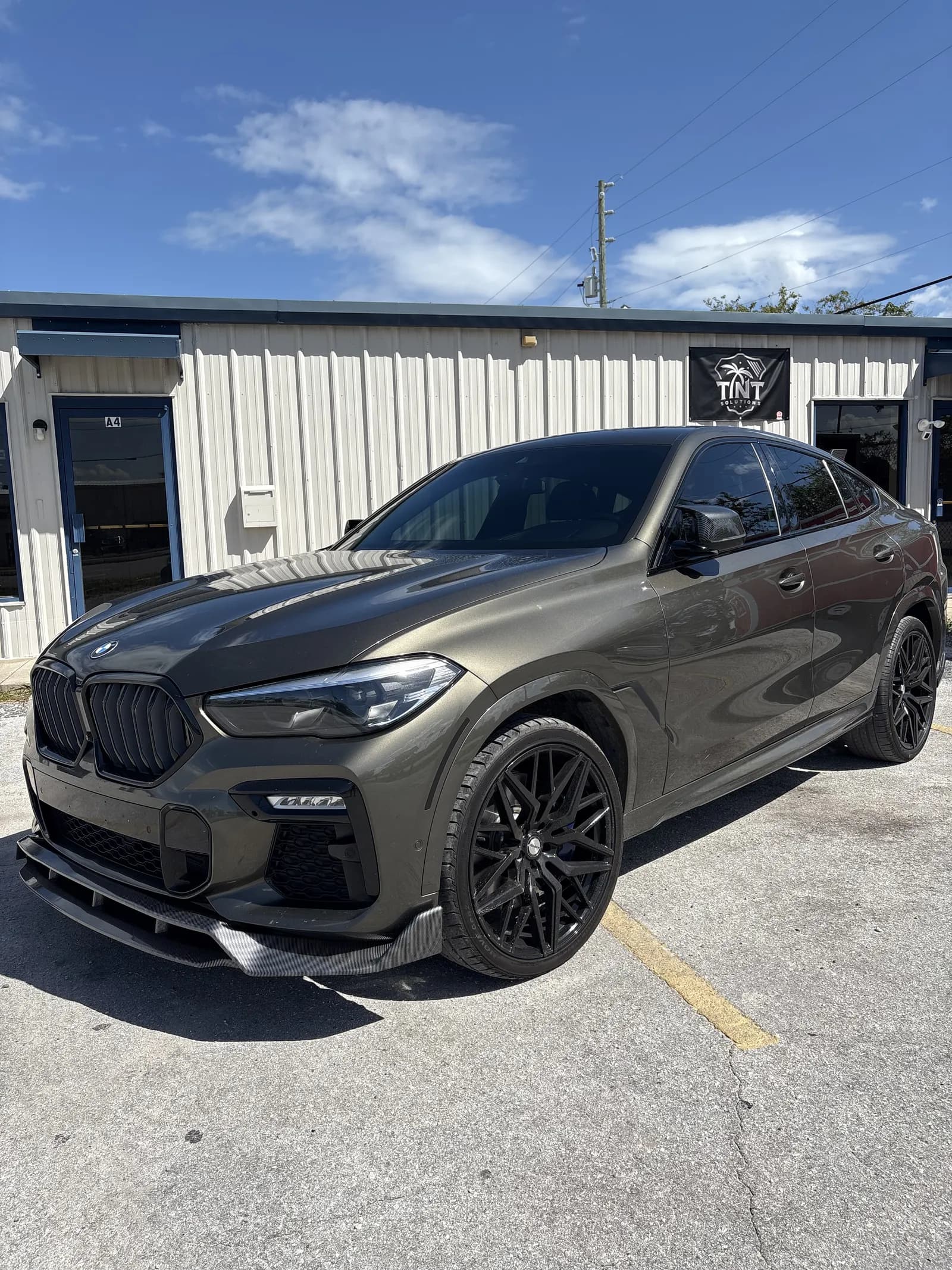 BMW X6 M ceramic tint