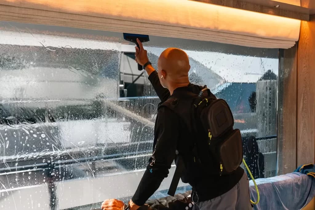 Yacht window tinting
